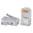 Conector RJ 45 pacote c/ 10 unid.