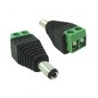 Conector P4 macho com borne pacote c/ 10 unid.