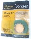 FITA DUPLA FACE ACRILICA 12MM X 0,2M VONDER